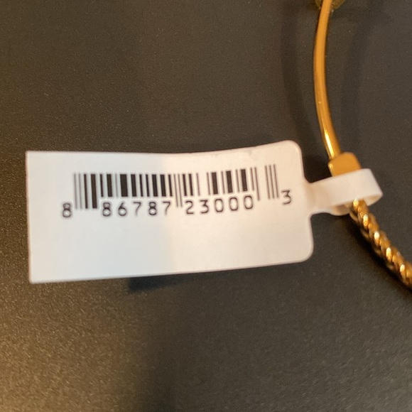 Alex and Ani Two-Tone Textured Anchor Charm Bangle - Picture 6 of 6